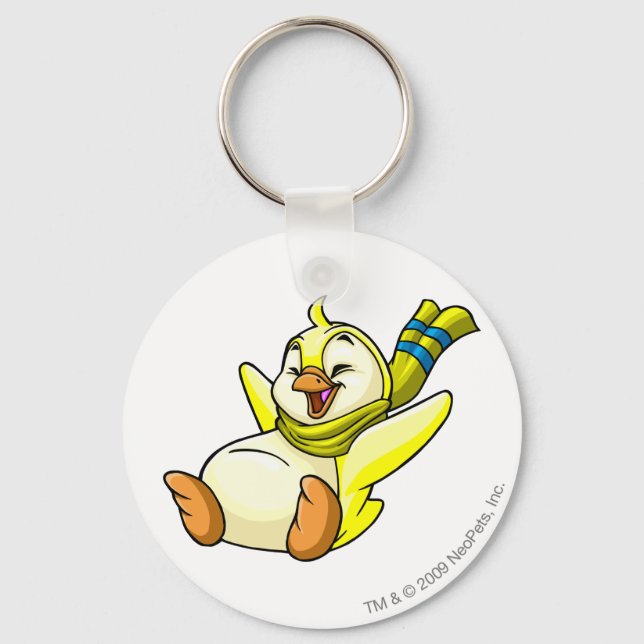 Bruce Yellow Key Ring (Front)