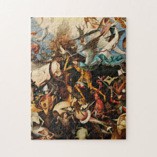 Bruegel The Elder - The Fall Of The Rebel Angels Jigsaw Puzzle