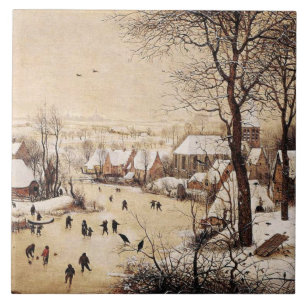 Bruegel the Elder - Winter Landscape  Ceramic Tile