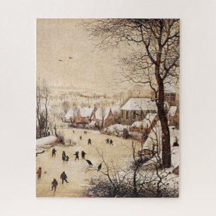 Bruegel the Elder - Winter Landscape, Jigsaw Puzzle