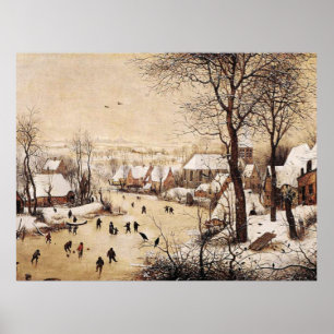 Bruegel the Elder - Winter Landscape Poster