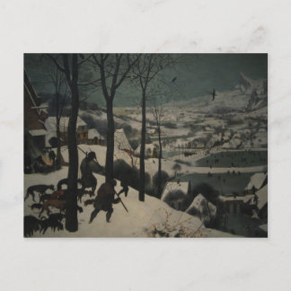 Bruegel's Hunters in the Snow Postcard