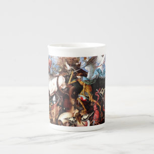 Bruegel's "The Fall Of The Rebel Angels" (1562) Bone China Mug