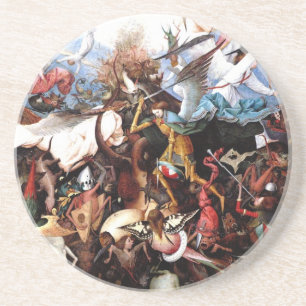 Bruegel's "The Fall Of The Rebel Angels" (1562) Coaster