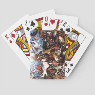 Bruegel's "The Fall Of The Rebel Angels" (1562) Playing Cards