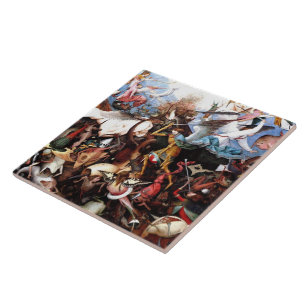 Bruegel's "The Fall Of The Rebel Angels" (1562) Tile