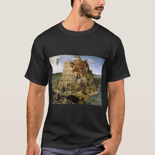brueghel tower of babel  bruegel d   pieter turmba T-Shirt (Front)