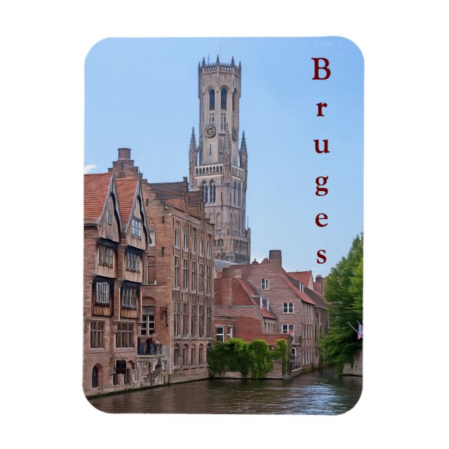 Bruges #44   magnet (Vertical)