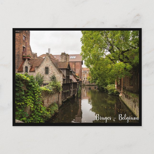 Bruges, Belgium. Brujas, Bélgica Postcard (Front)