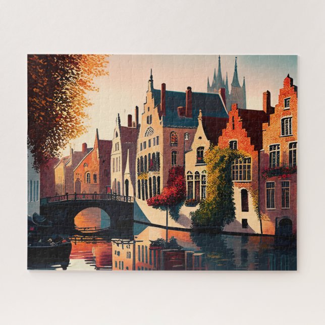 Bruges, Belgium Jigsaw Puzzle (Horizontal)