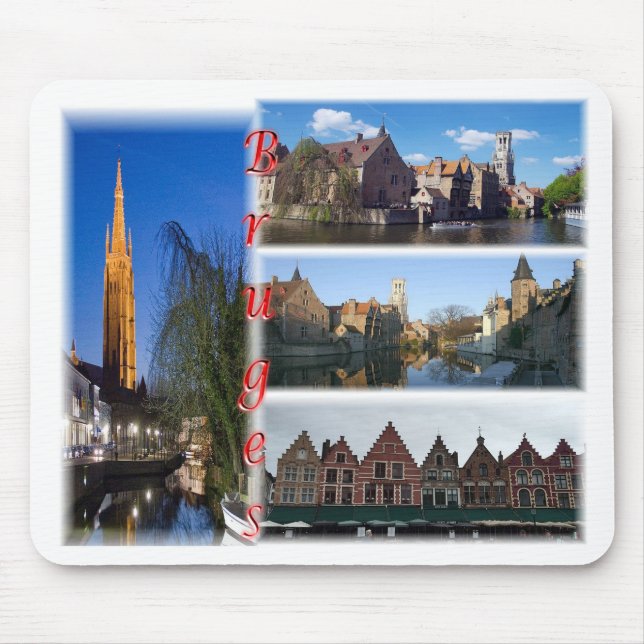 Bruges Belgium Mouse Pad (Front)