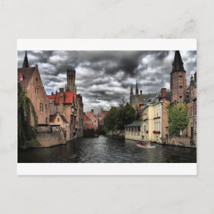 Bruges, Belgium Postcard