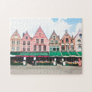 Bruges Market Square Jigsaw Puzzle
