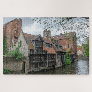 Bruges old town in Belgium Jigsaw Puzzle