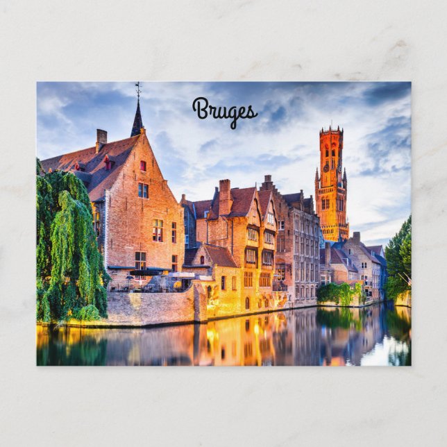 Bruges Postcard (Front)