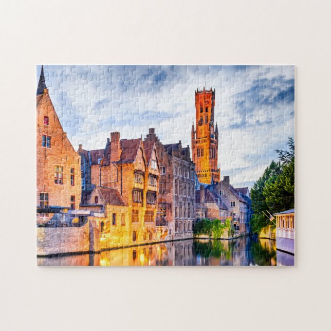Bruges Venice of the north  Jigsaw Puzzle (Horizontal)