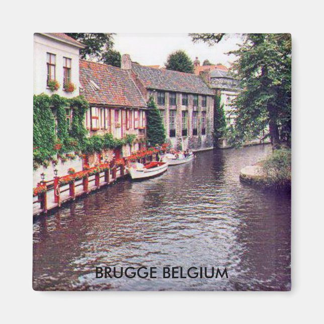 BRUGGE BELGIUM MAGNET (Front)