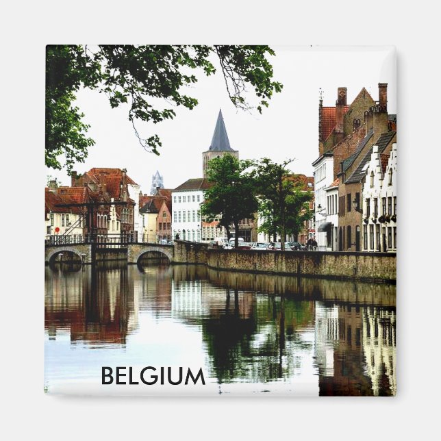 BRUGGE, BELGIUM MAGNET (Front)