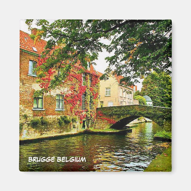 BRUGGE, BELGIUM MAGNET (Front)