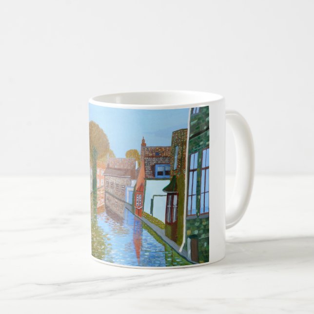 Brugge canal coffee mug (Front Right)