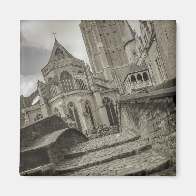 Brugge Church of Our Lady Magnet (Front)