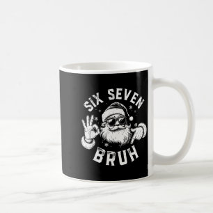 Bruh 67 Christmas Santa Six Seven 6 7 Boys Christm Coffee Mug