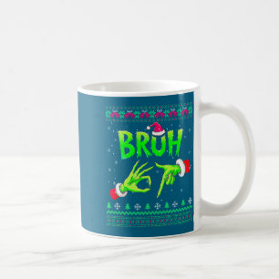 Bruh 67 Christmas Ugly Sweater Six Seven Meme 6 7 Coffee Mug