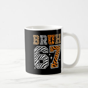 Bruh 67 Meme Safari Animals Wildlife Zookeeper Boy Coffee Mug