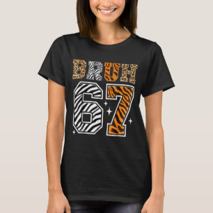 Bruh 67 Meme Safari Animals Wildlife Zookeeper Boy T-Shirt