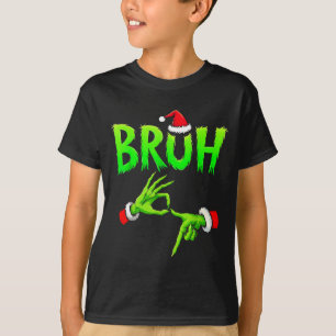 Bruh 67 Six Seven 6 7 Meme Christmas Funny Gen Alp T-Shirt