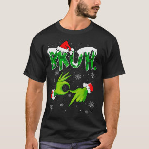 Bruh 67 Six Seven 6 7 Meme Christmas Funny Gen Alp T-Shirt