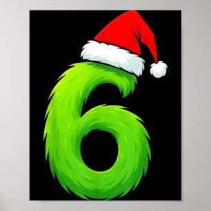 Bruh 67 Six Seven 6 7 Meme Christmas Funny Poster