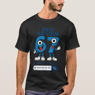 Bruh 67 Six Seven 6-7 Talian Brainrot Meme For Kid T-Shirt