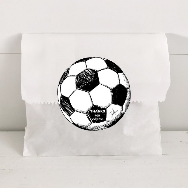 Bruh. Birthday Soccer Round stickers (Soccer Ball sticker)