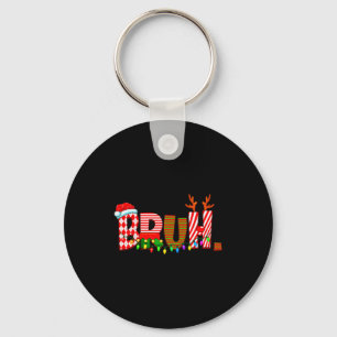 Bruh Christmas Costume Xmas Elf Santa Rudolph Pjs  Key Ring
