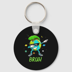 Bruh Dab Earth Day 2025 Save The Planet Earth Day Key Ring