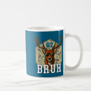 Bruh Deer 67 Funny Deer Hunting Camo Hat Youth Tee Coffee Mug
