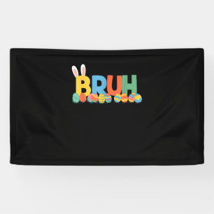 Bruh Easter Bunny Cute Meme For Kids _9 Banner