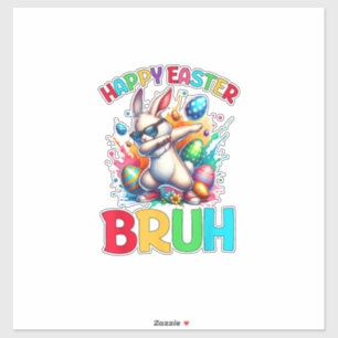 Bruh Easter Eggs Teens Boys Kids Easter Bunny East