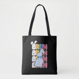 Bruh Easter for Teen Boys Kids Funny Happy Easter  Tote Bag