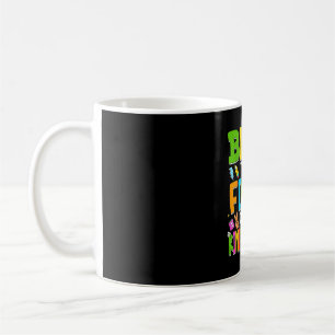 Bruh first day of kindergarten retro teachers kids coffee mug