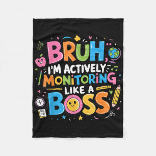 Bruh Im Actively Monitoring Like A Boss, Testing S Fleece Blanket