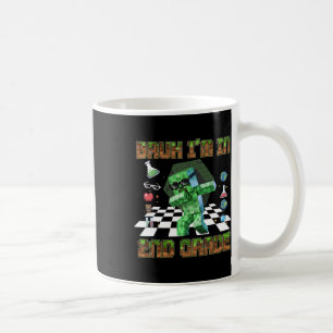 Bruh I'm In 2nd Grade Gamer Funny 2nd Grade Level Coffee Mug