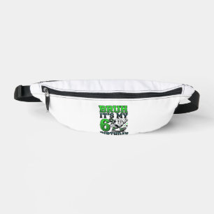 Bruh Its My 6th Birthday Soccer Boy Bum Bags