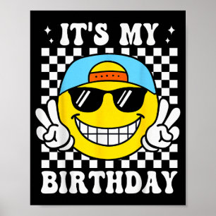 Bruh It's My Birthday Peace Sign Smile Birthday Fo