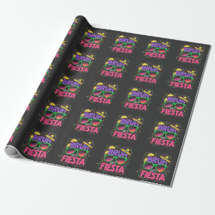 Bruh, Let's Fiesta Cinco De Mayo Mexican Culture Wrapping Paper