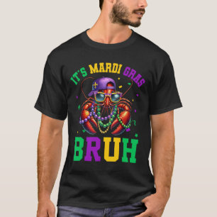 Bruh Mardi Gras Crawfish Boys Kids Mardi Gras 2  T-Shirt
