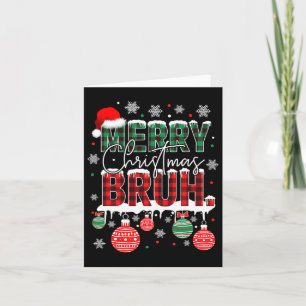 Bruh Meme Funny Saying Bro Greeting Teens Boys Men Card