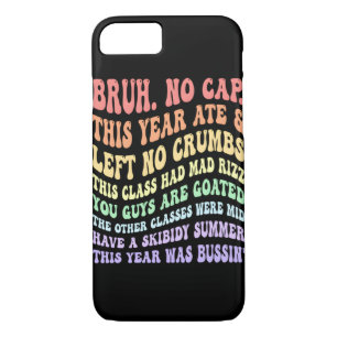 Bruh. No Cap. This Year Ate & Left No Crumbs This  iPhone 8/7 Case