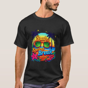 Bruh Spring Break 2026 Vacation Retro Vacation Spr T-Shirt